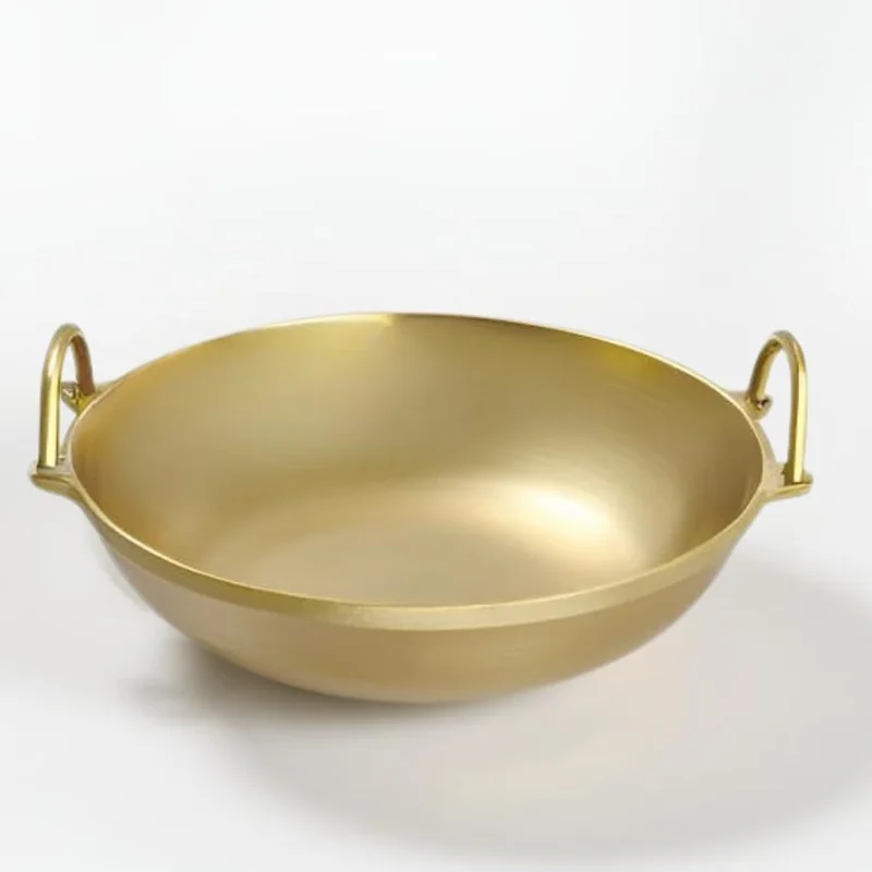 Bronze Kadai 9.5 Inch | Handmade Traditional Bronze Kadai | Agroshoppy - Copy