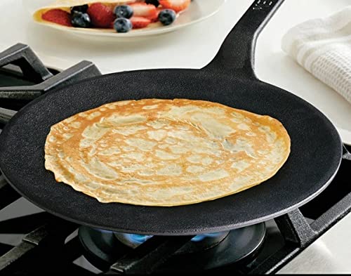 Cast Iron Roti Tawa, 10 Inch Naturally Nonstick - Agroshoppy