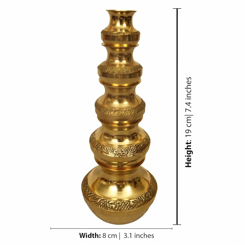 Brass Kubera Kudam | Gubera Panai Set with Plate