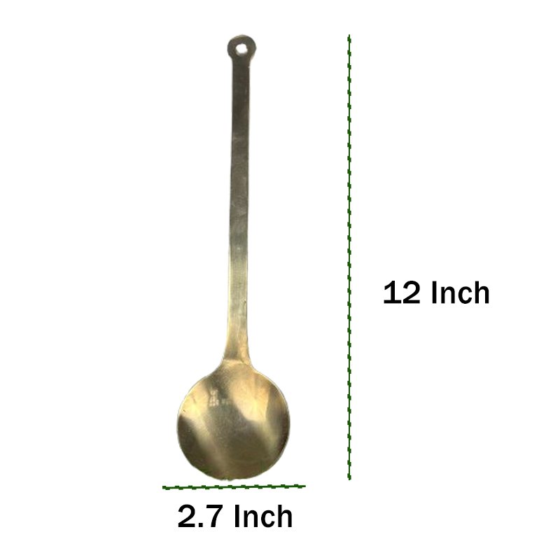 Vengala Pongal Pannai | Bronze Pongal Pot With Ladle Heavy-Gauge