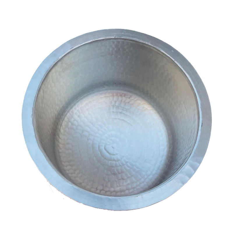 Traditional Eeya Chombu/Adukku(Tin Vessel) - Medium