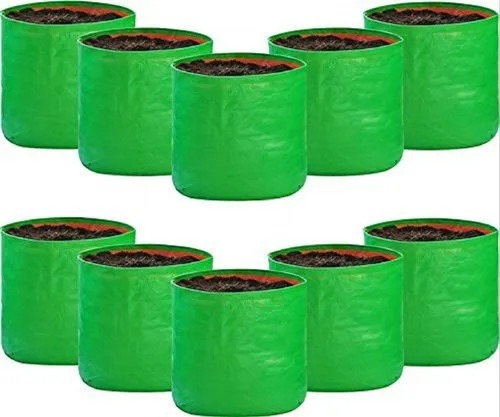 Agroshoppy 12X12Inch Hdpe Plant Grow Bags For Terrace Gardening | Pack Of 10|