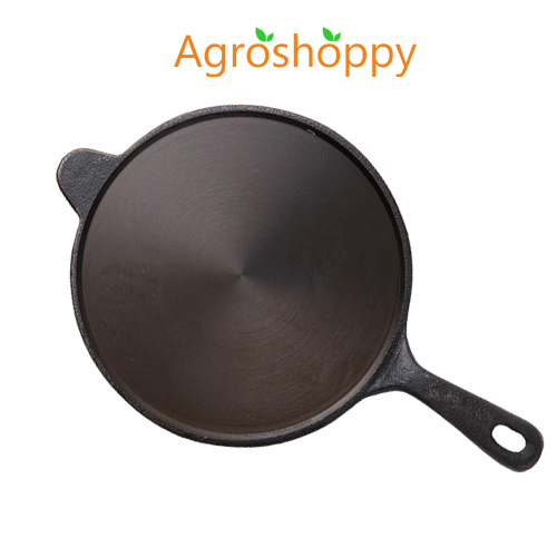 Cast Iron Long Handle Tawa 10 Inch