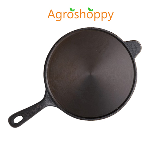 Cast Iron Long Handle Tawa 10 Inch